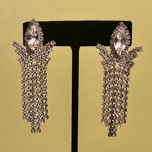 Statement Rhinestone Earrings